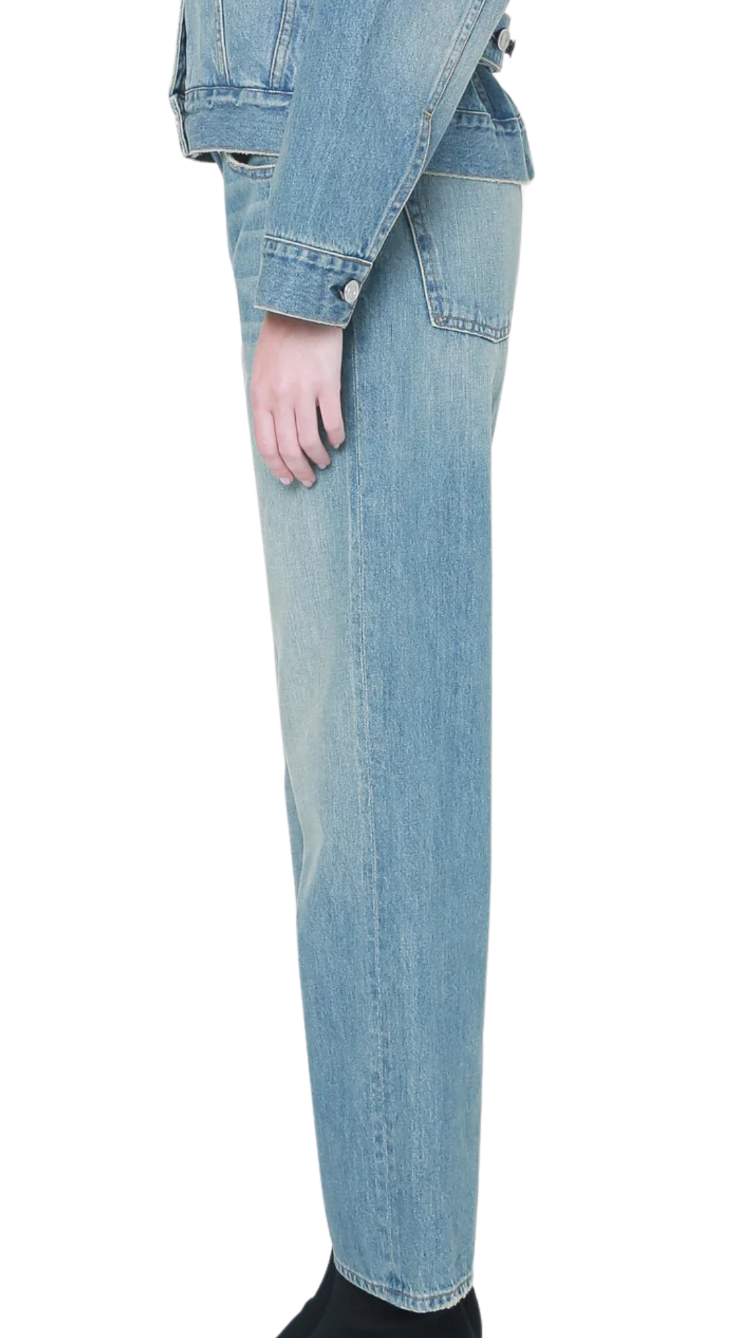 Taylor Boxy Straight Jean - Key West