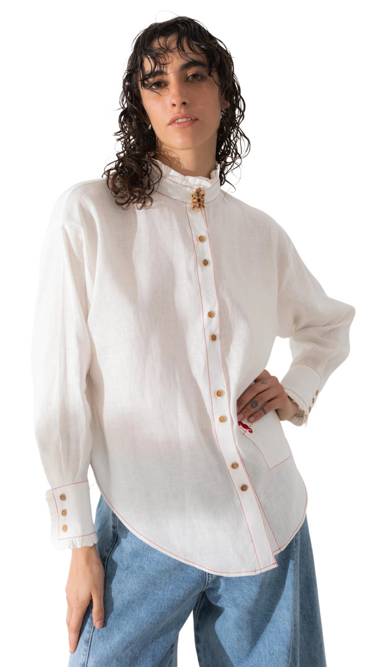 Ota Linen Blouse