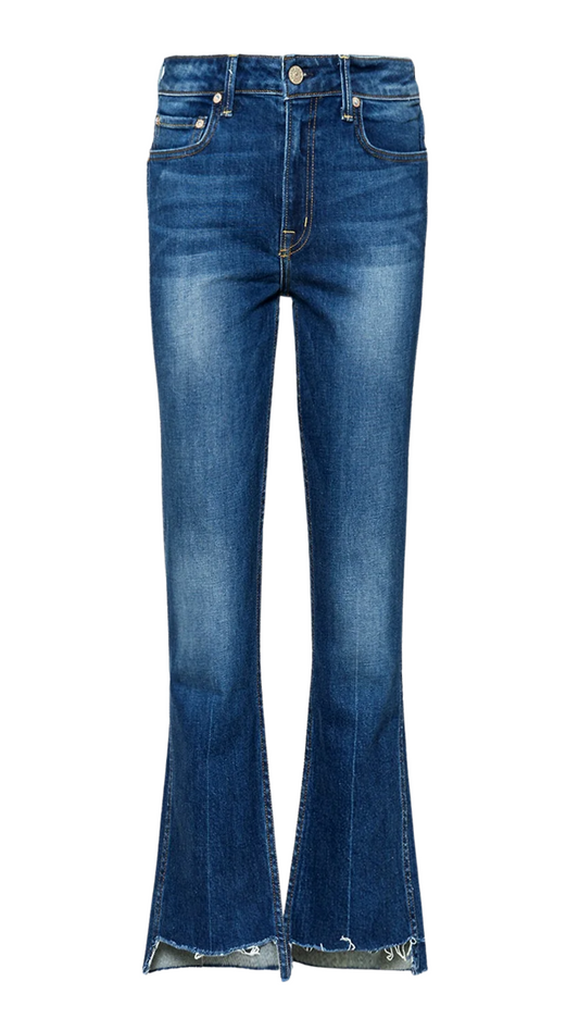 Farrah Mid Rise Kick Flare Jean - Cincinnati