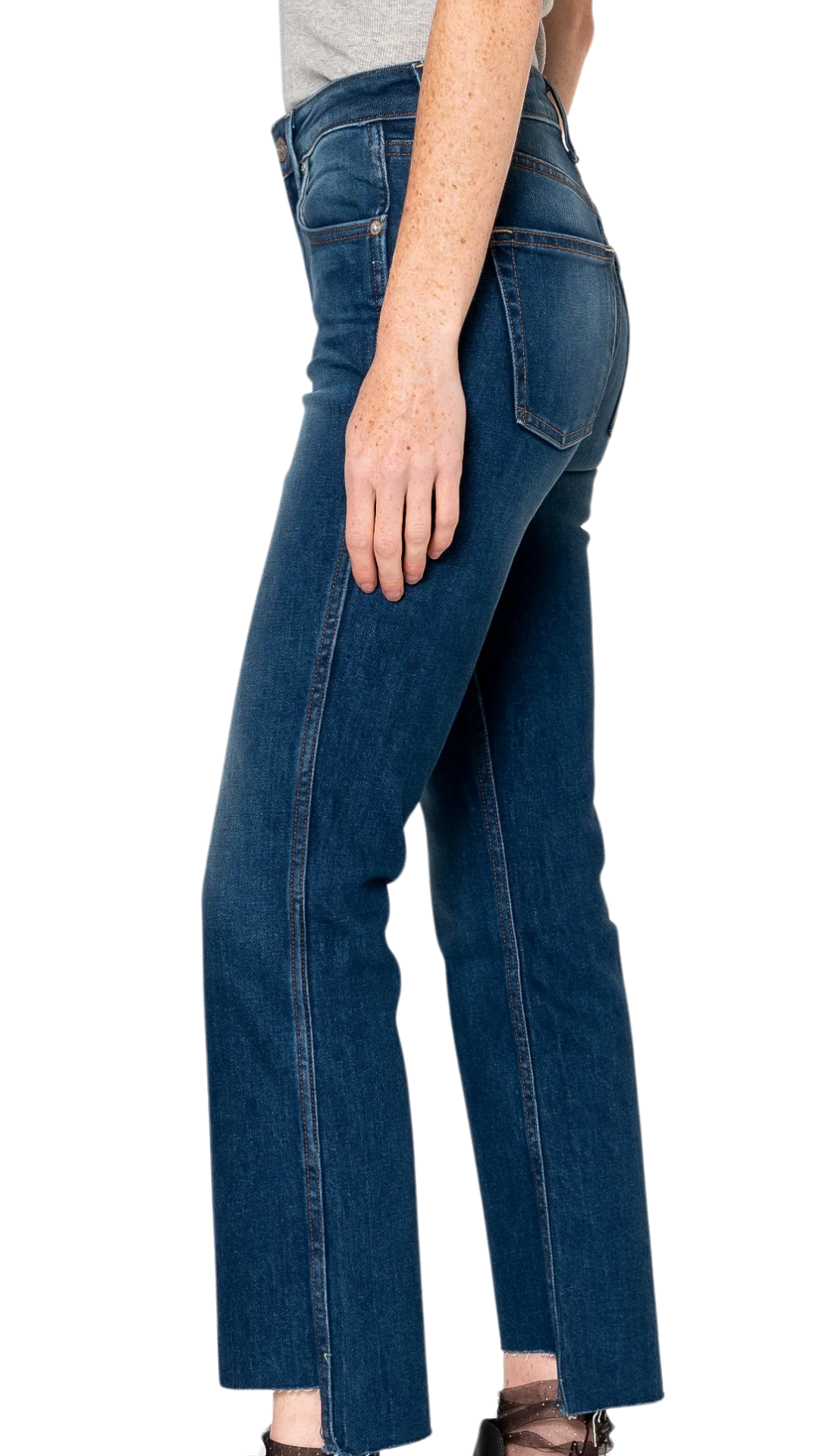 Farrah Mid Rise Kick Flare Jean - Cincinnati