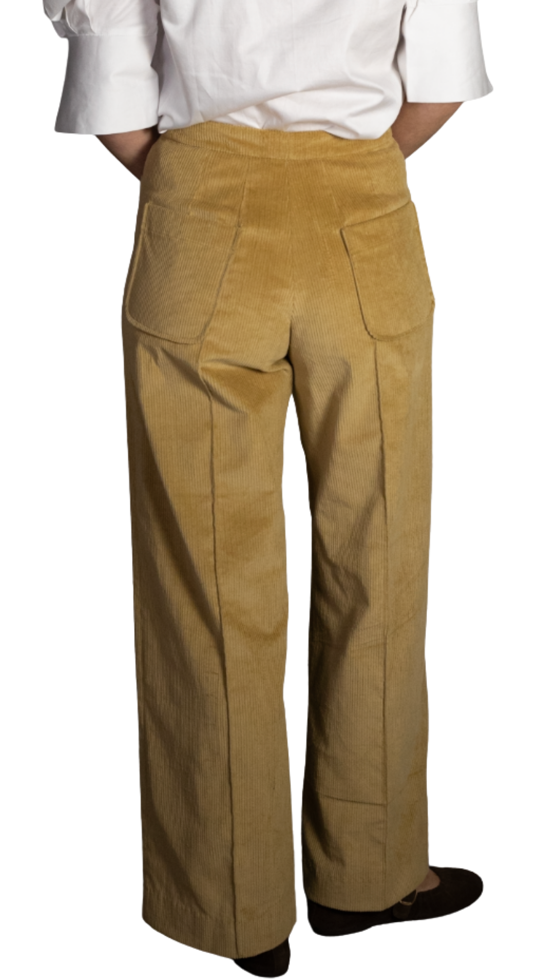 Emma Mustard Corduroy Pants