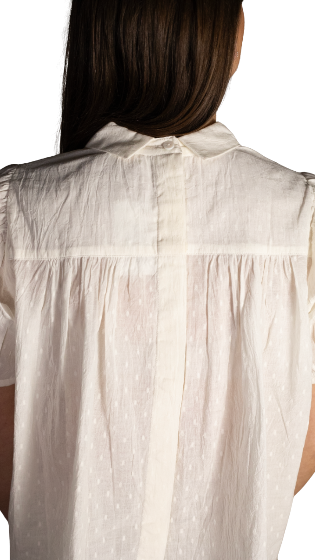 Terrie Swiss Dot Sweetheart Top