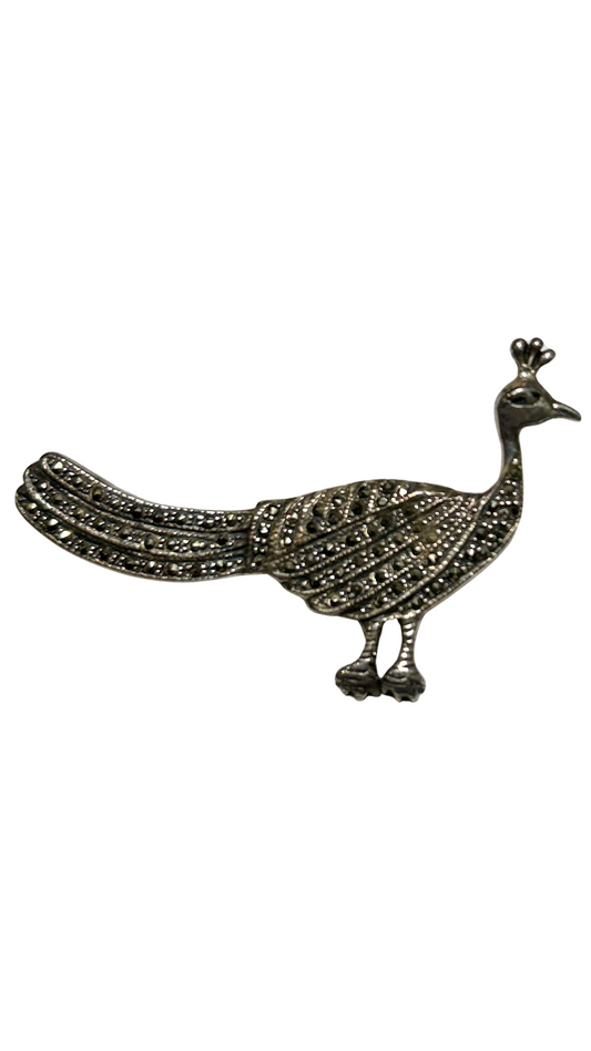 Silver Bird Pin