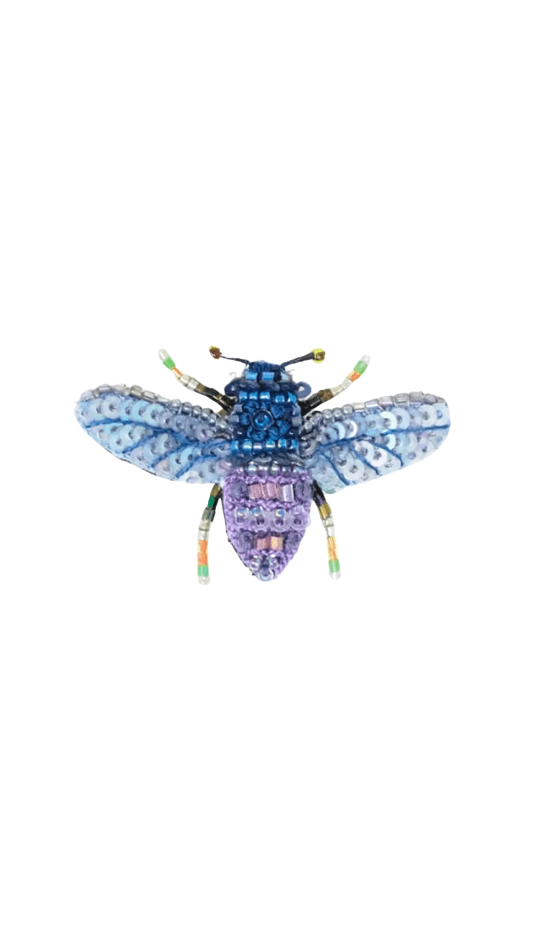 Violet Carpenter Bee Brooch