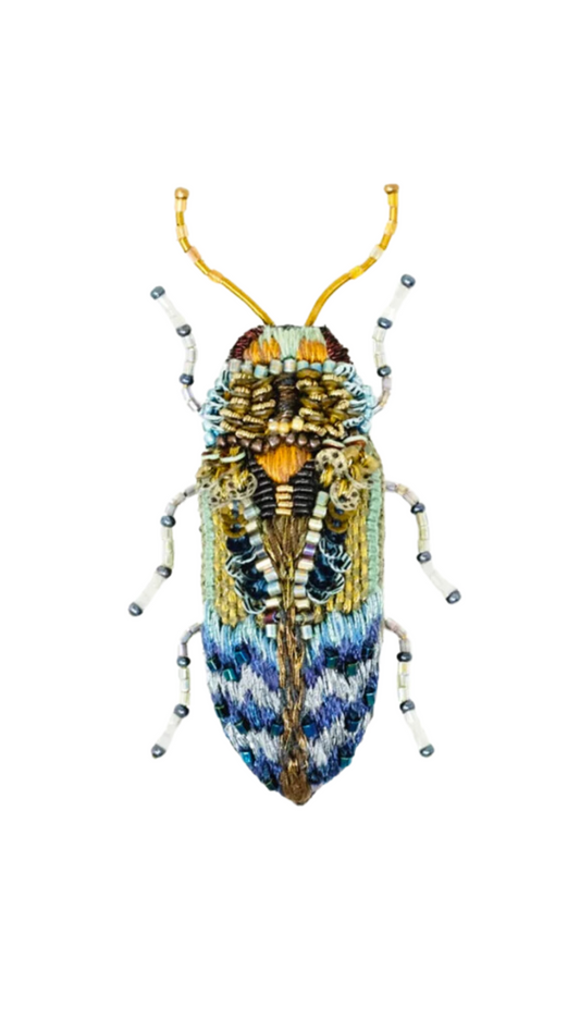 Florentinus Beetle Brooch