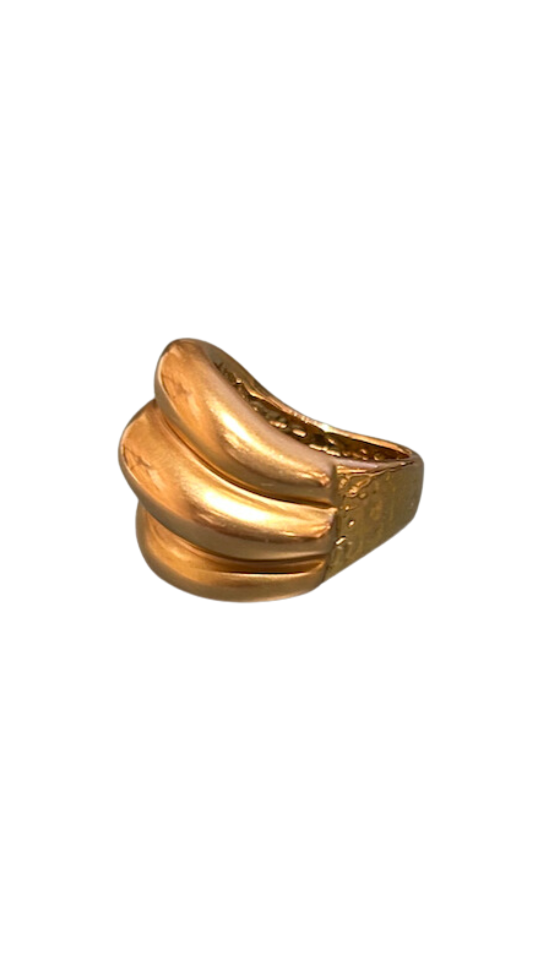 Gold Modernist Ring