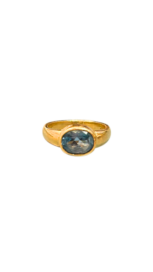 889 Blue Topaz Ring