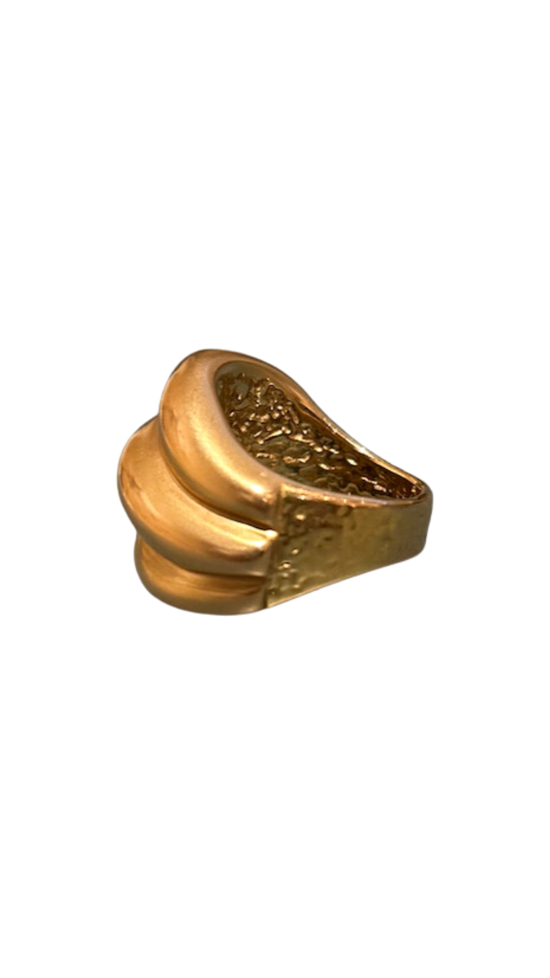 Gold Modernist Ring