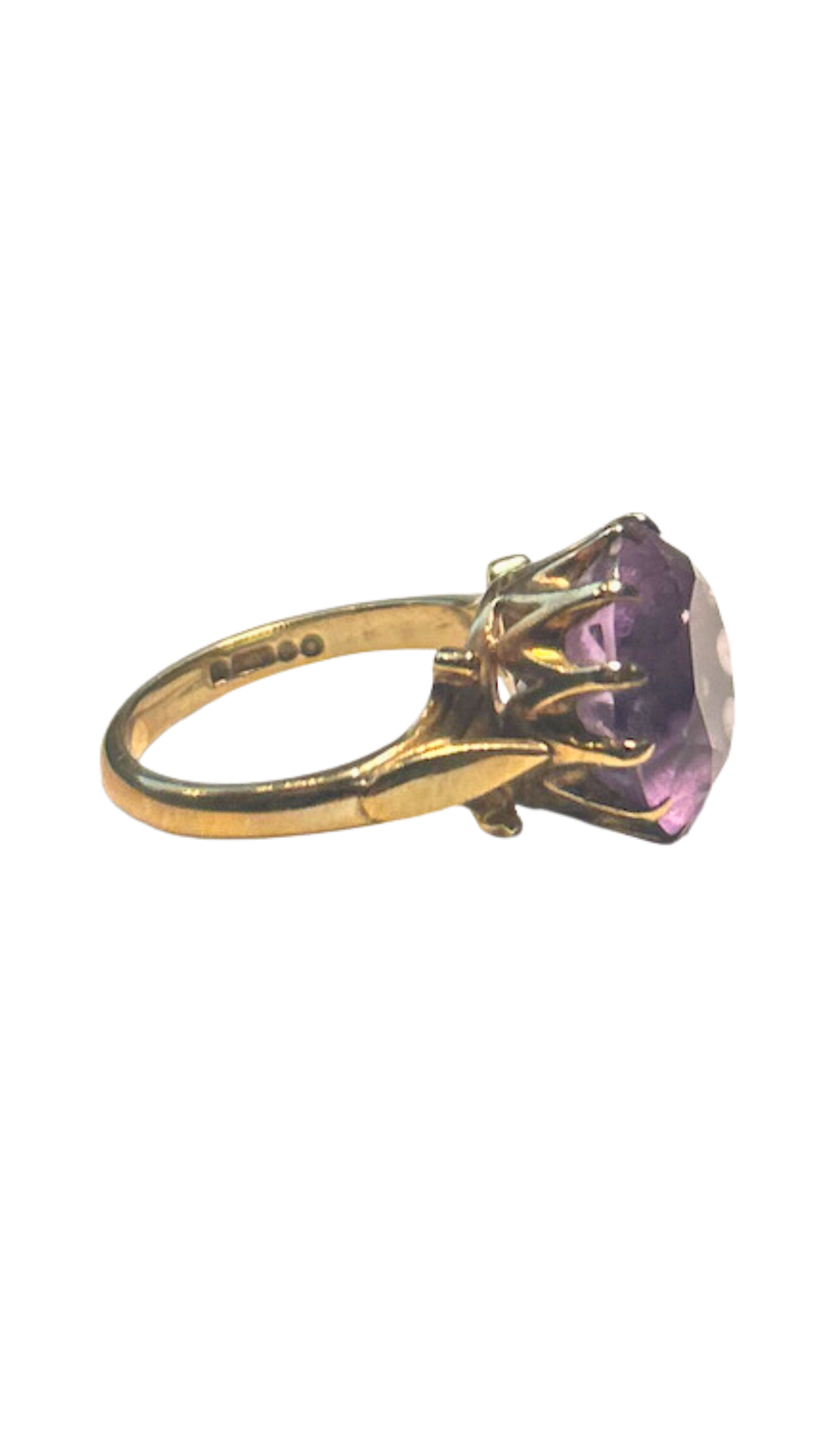 195 Amethyst Cocktail Ring