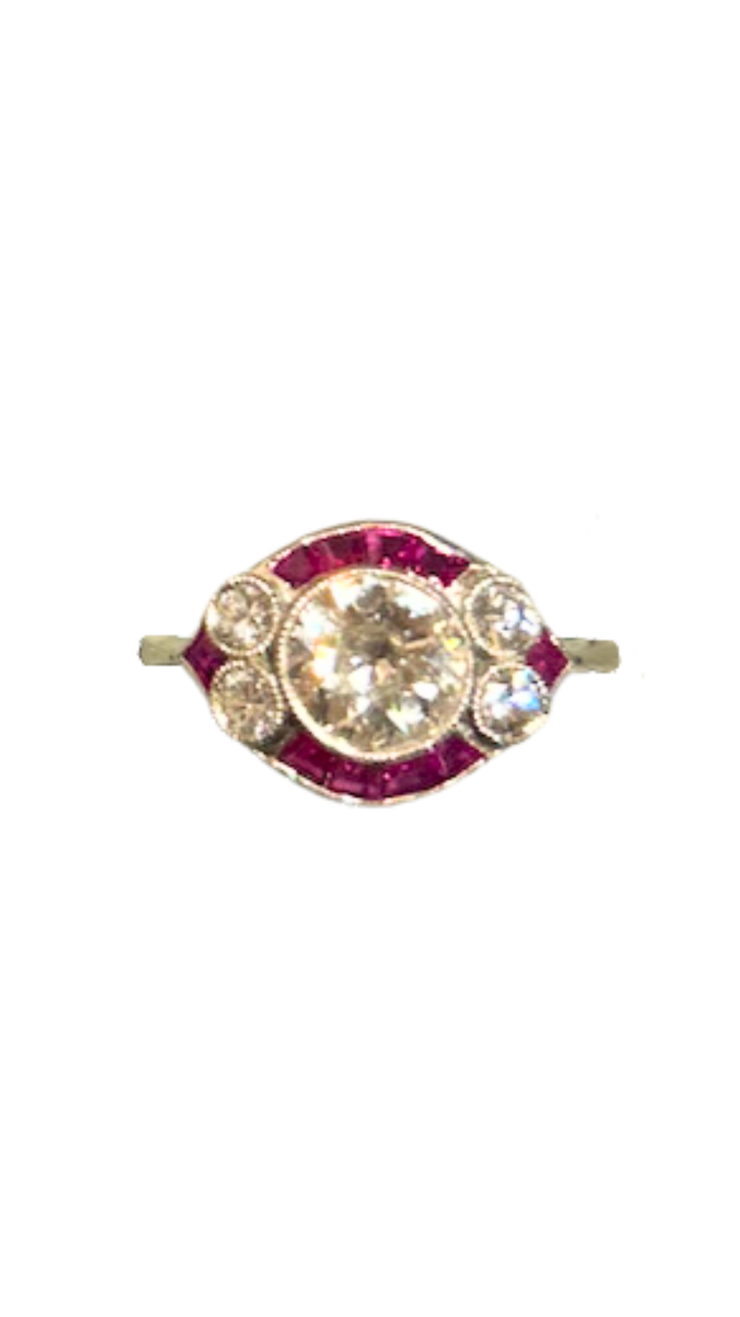 227 Ruby Diamond Ring