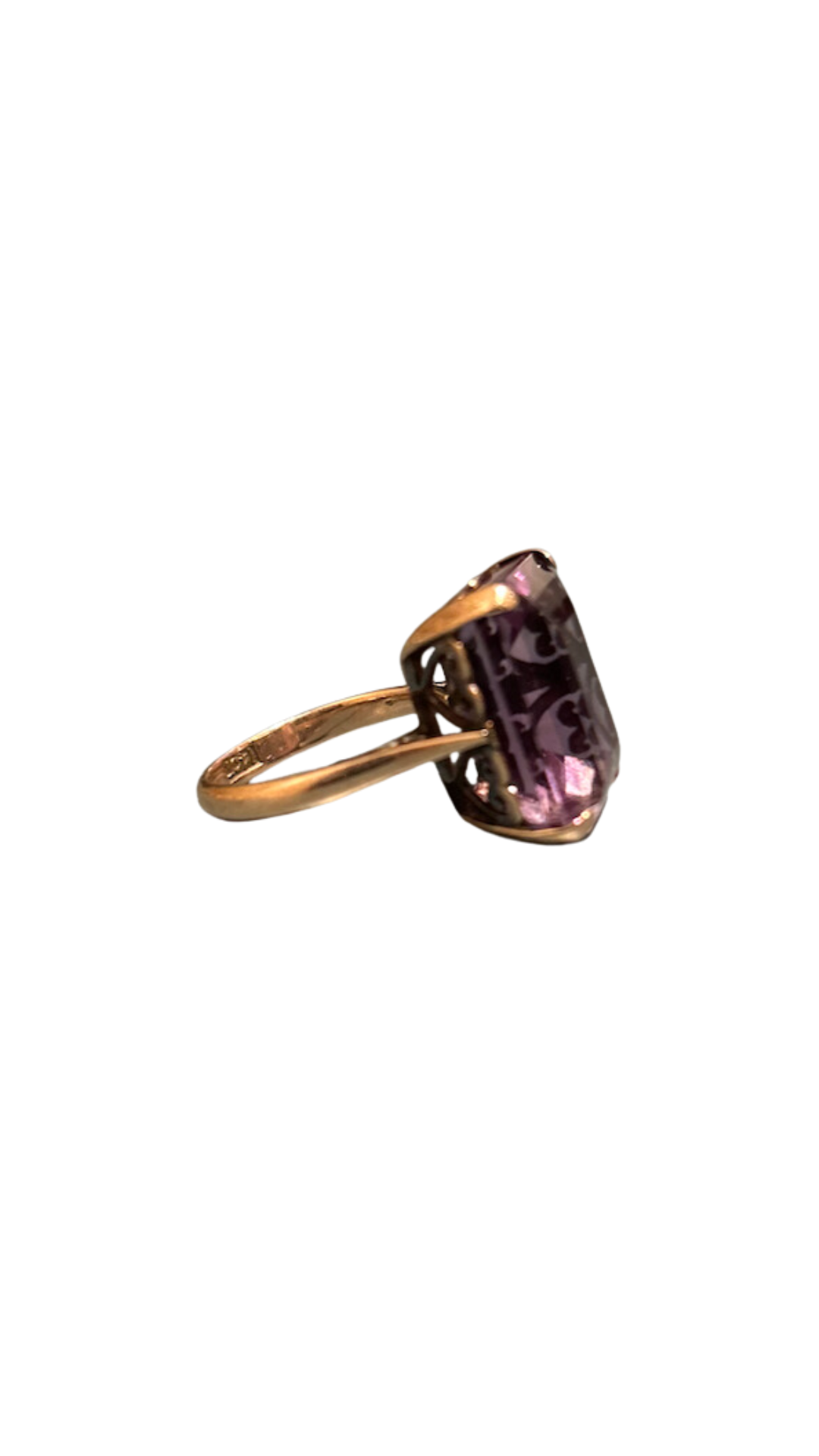 214 Amethyst Ring