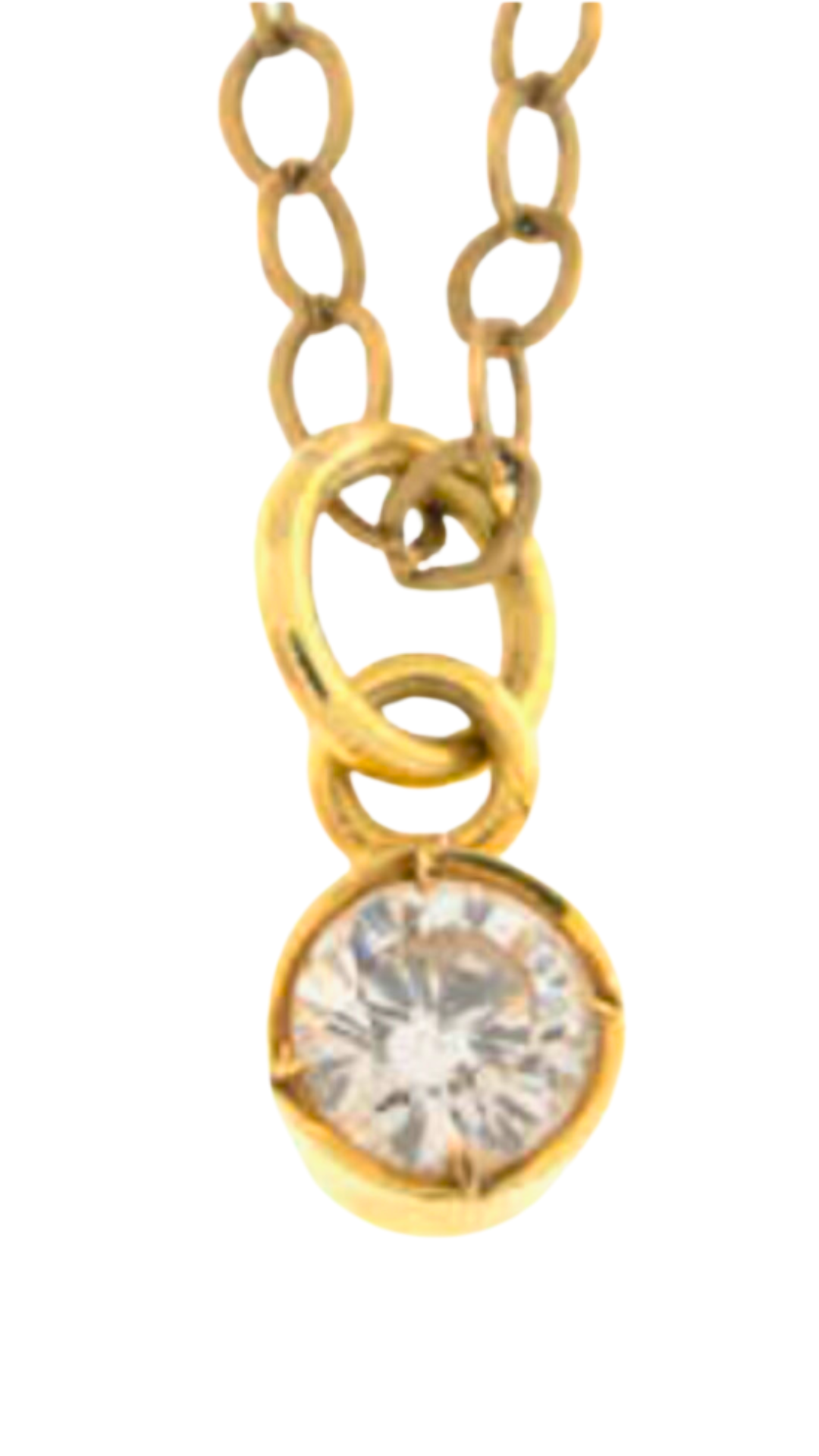 333 Diamond Stone Pendant