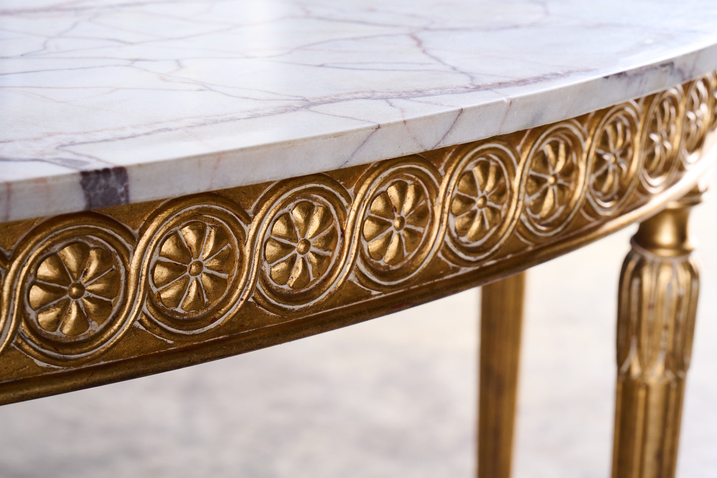 S509 Pair of Adam Giltwood Console Tables