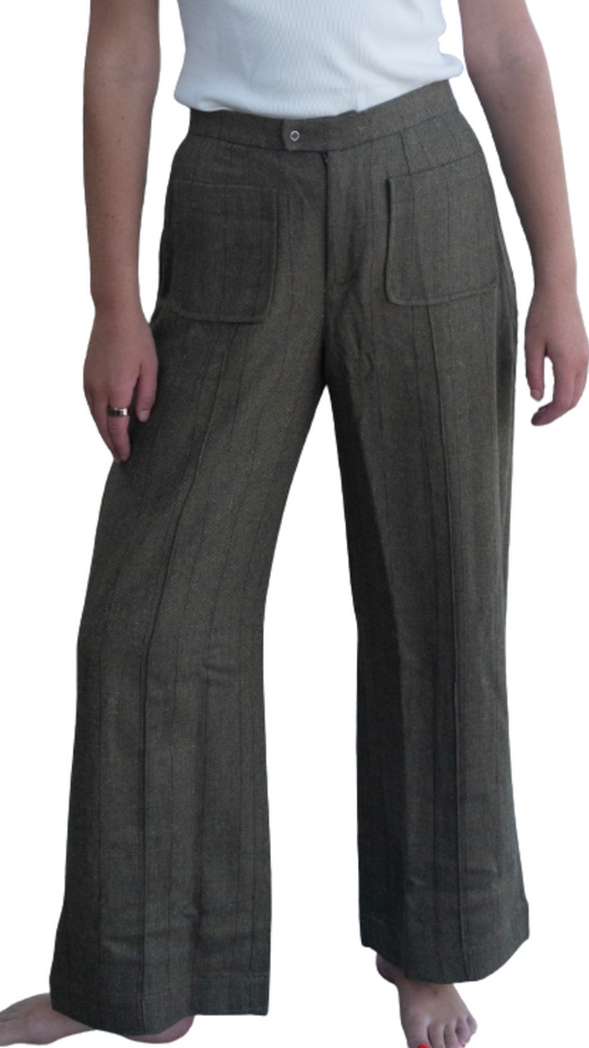 Emma Green Plaid Pants