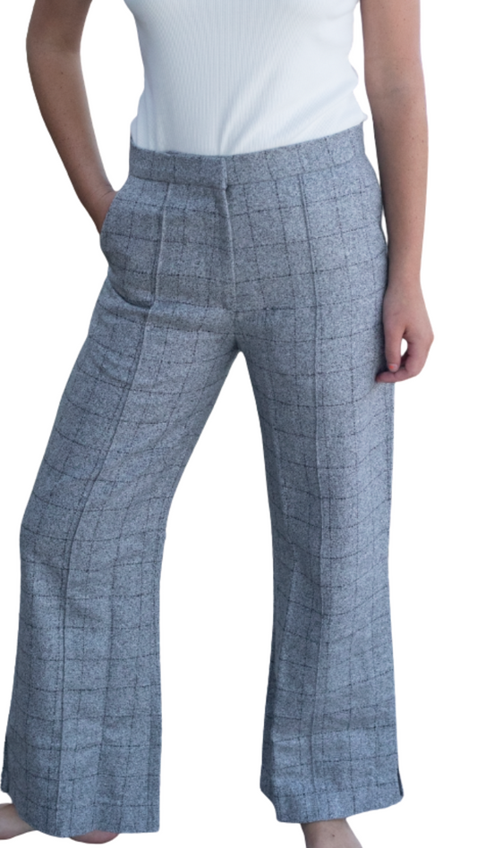 Lisa Pant Grey Wool