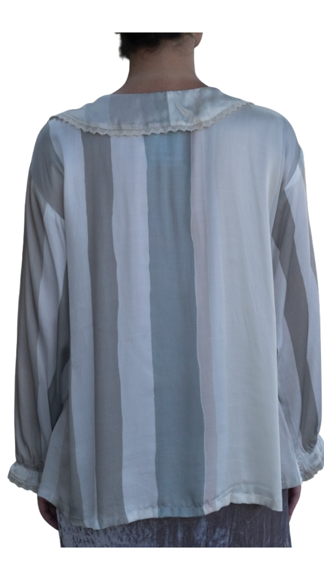 Deon Silk Ruffle Shirt