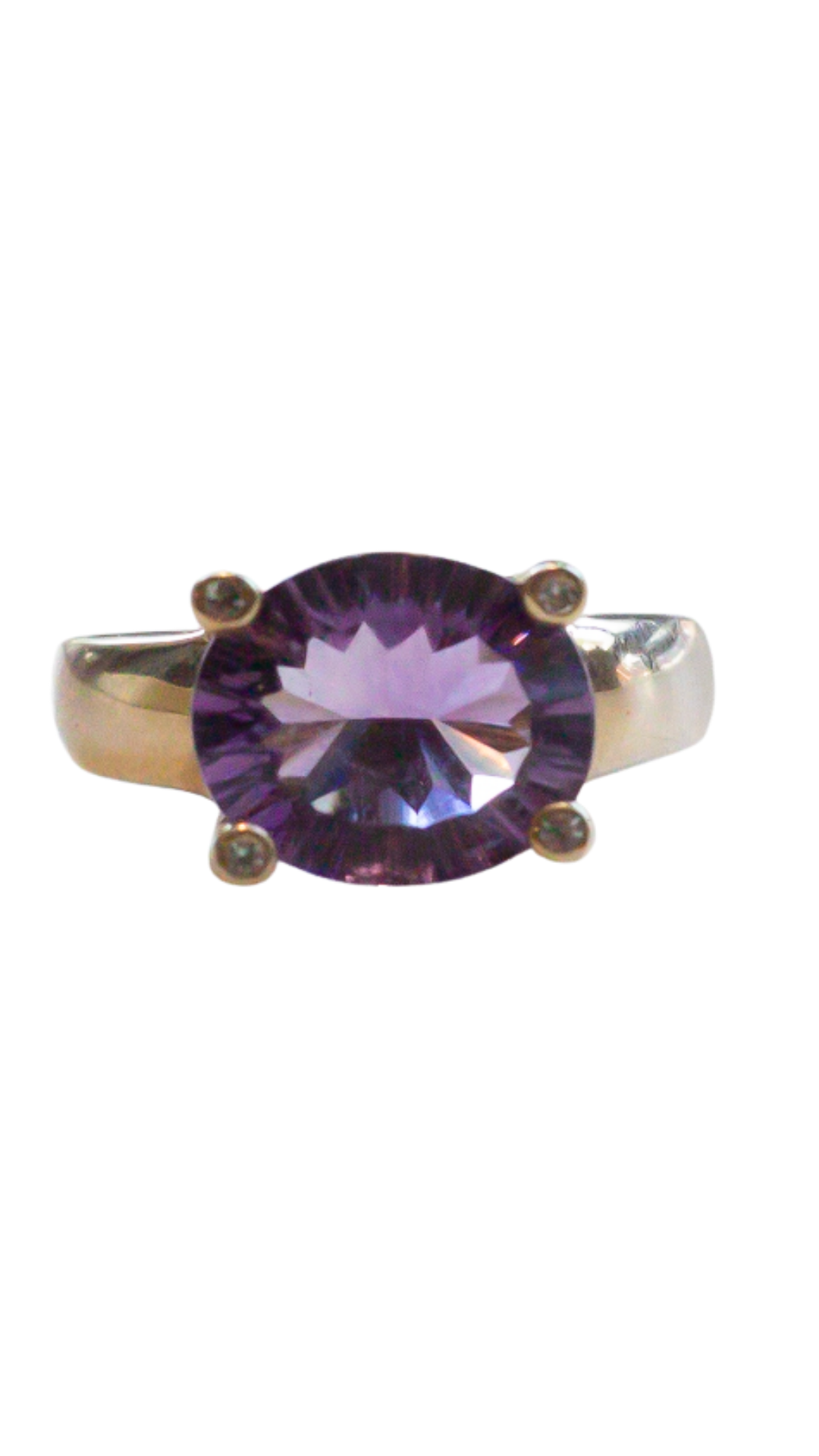 67 Amethyst Diamond Ring