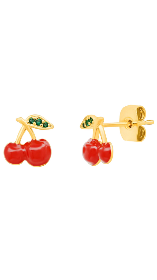 Red Cherry Earrings