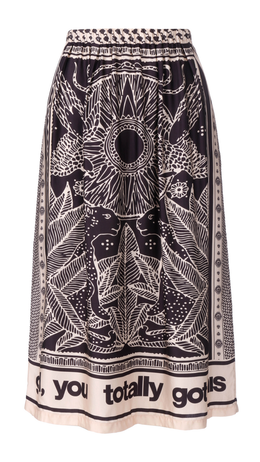 Mystic Rosalee Printed Skirt