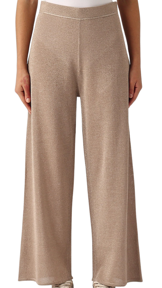 Shiny Fluid Lurex Trousers