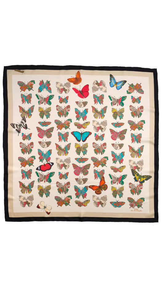 Give Me Butterflies Square Scarf