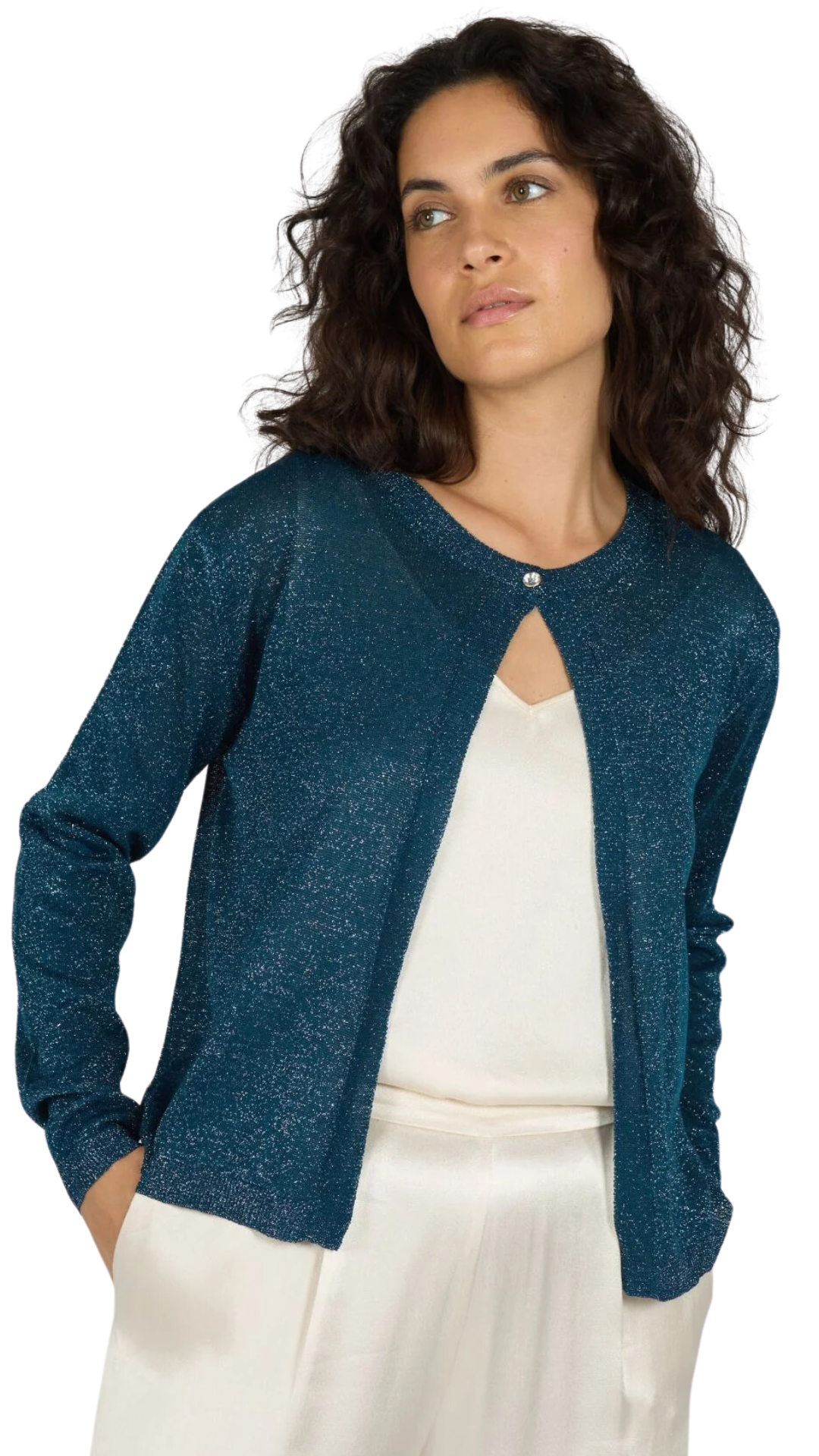 Blue Ava Cardigan