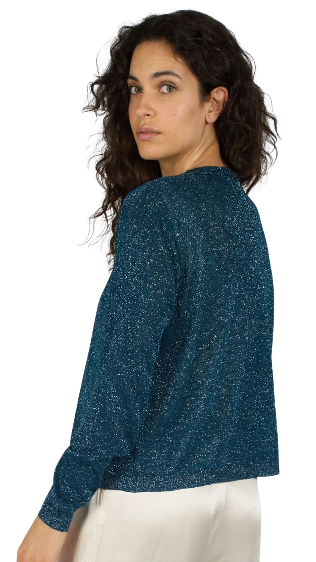 Blue Ava Cardigan