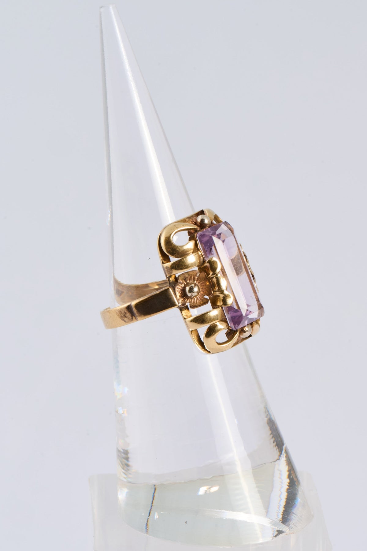 1163 Amethyst Dress Ring