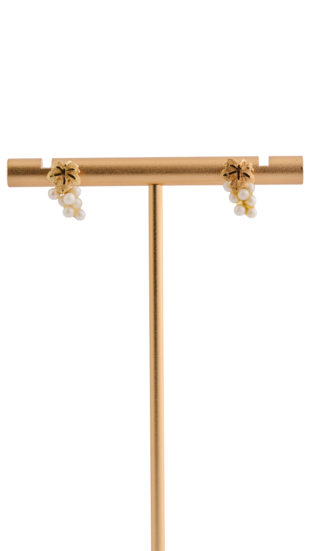 178 Grape Pearl Earrings