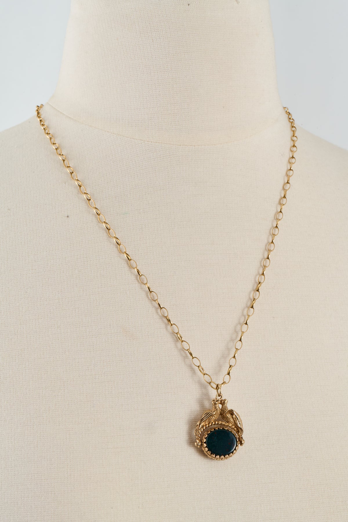 LoveBirds Watch Fob Necklace