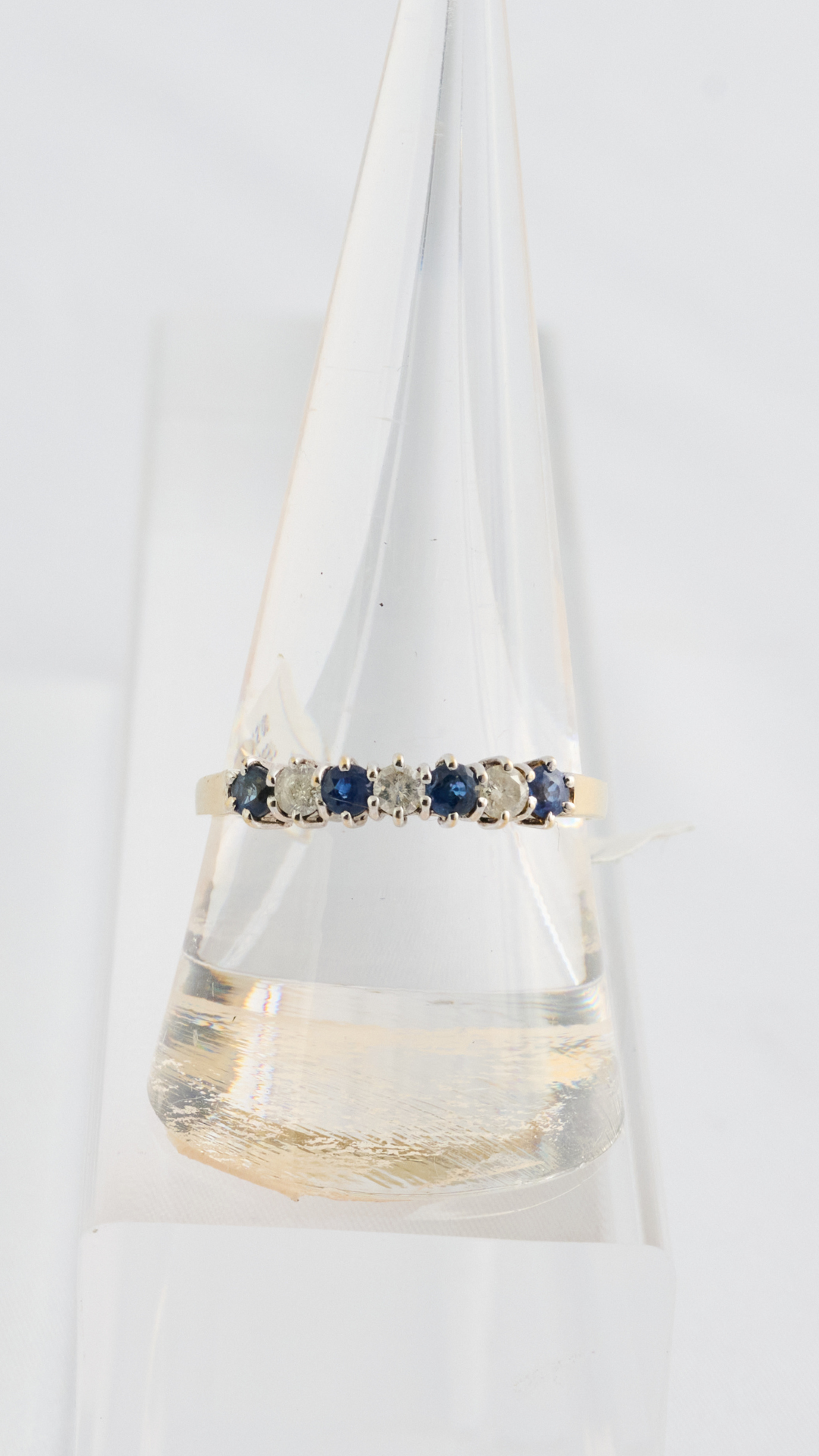 8036 Sapphire Diamond Ring