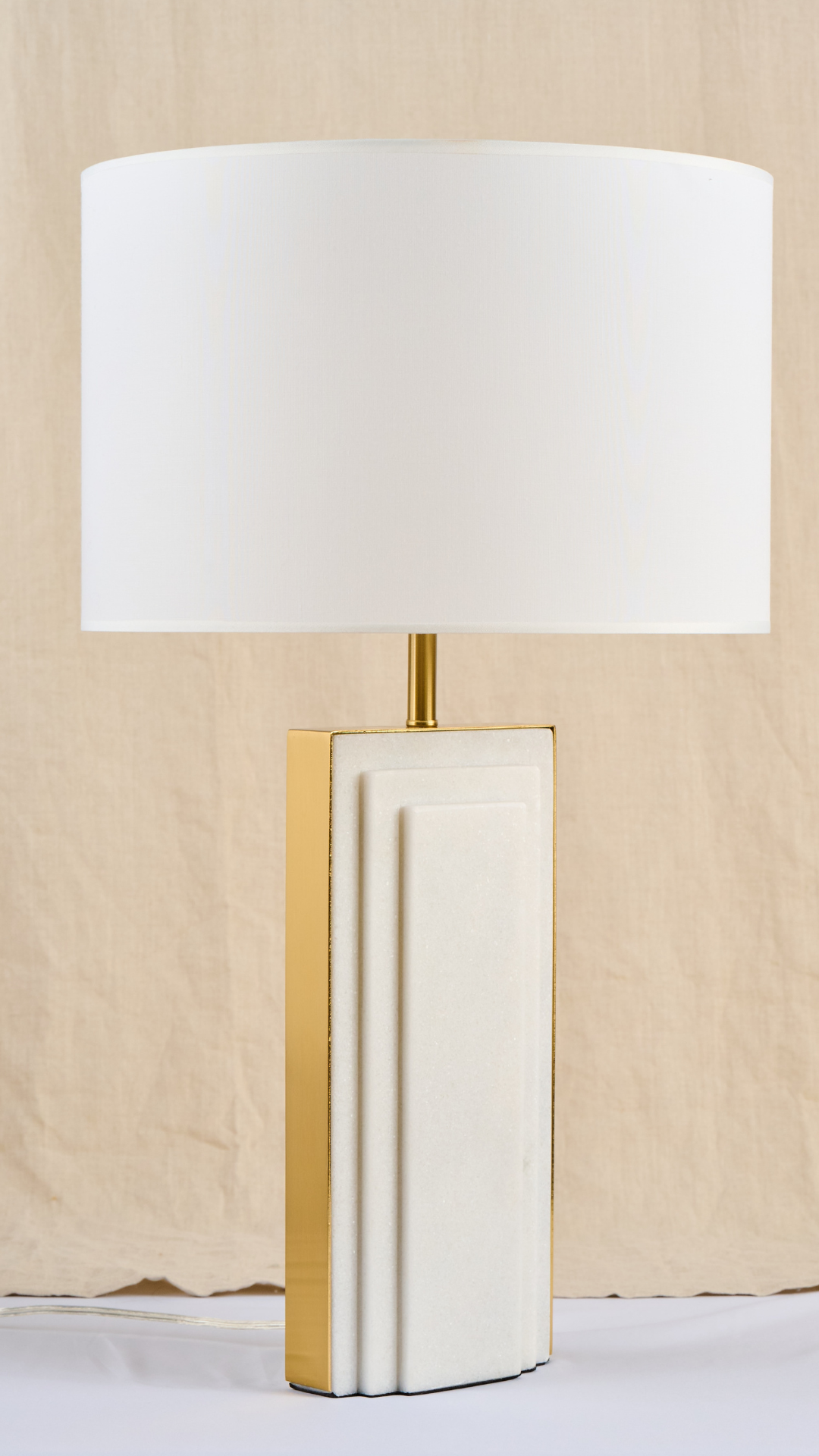 OGS-TL354 Table Lamp WHITE MARBLE