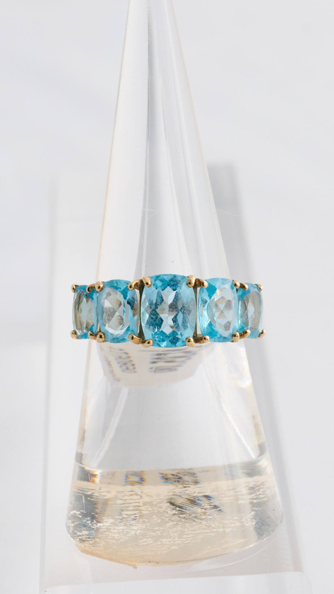 60 Blue Topaz Ring