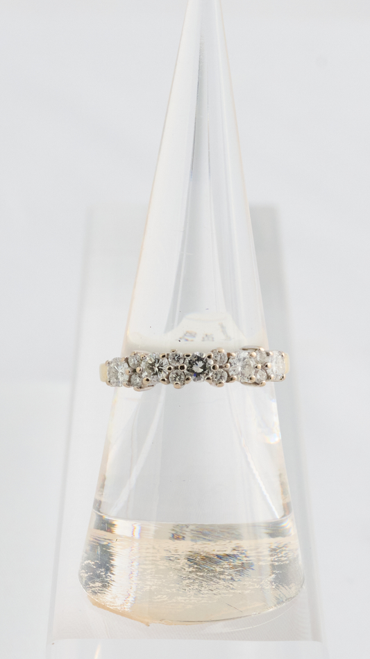 66 Diamond Half Hoop Ring
