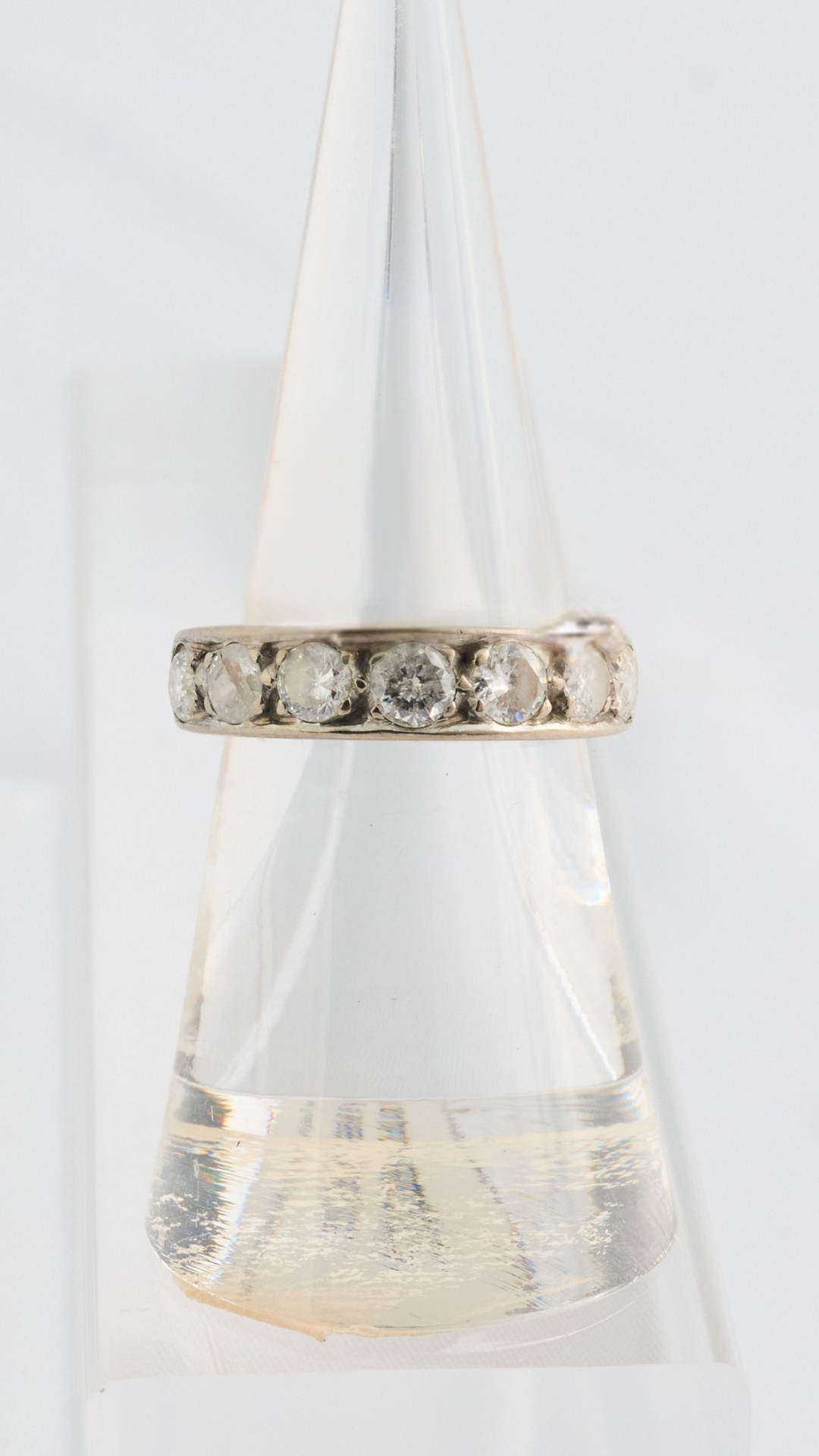 37 Diamond Half Eternity Ring
