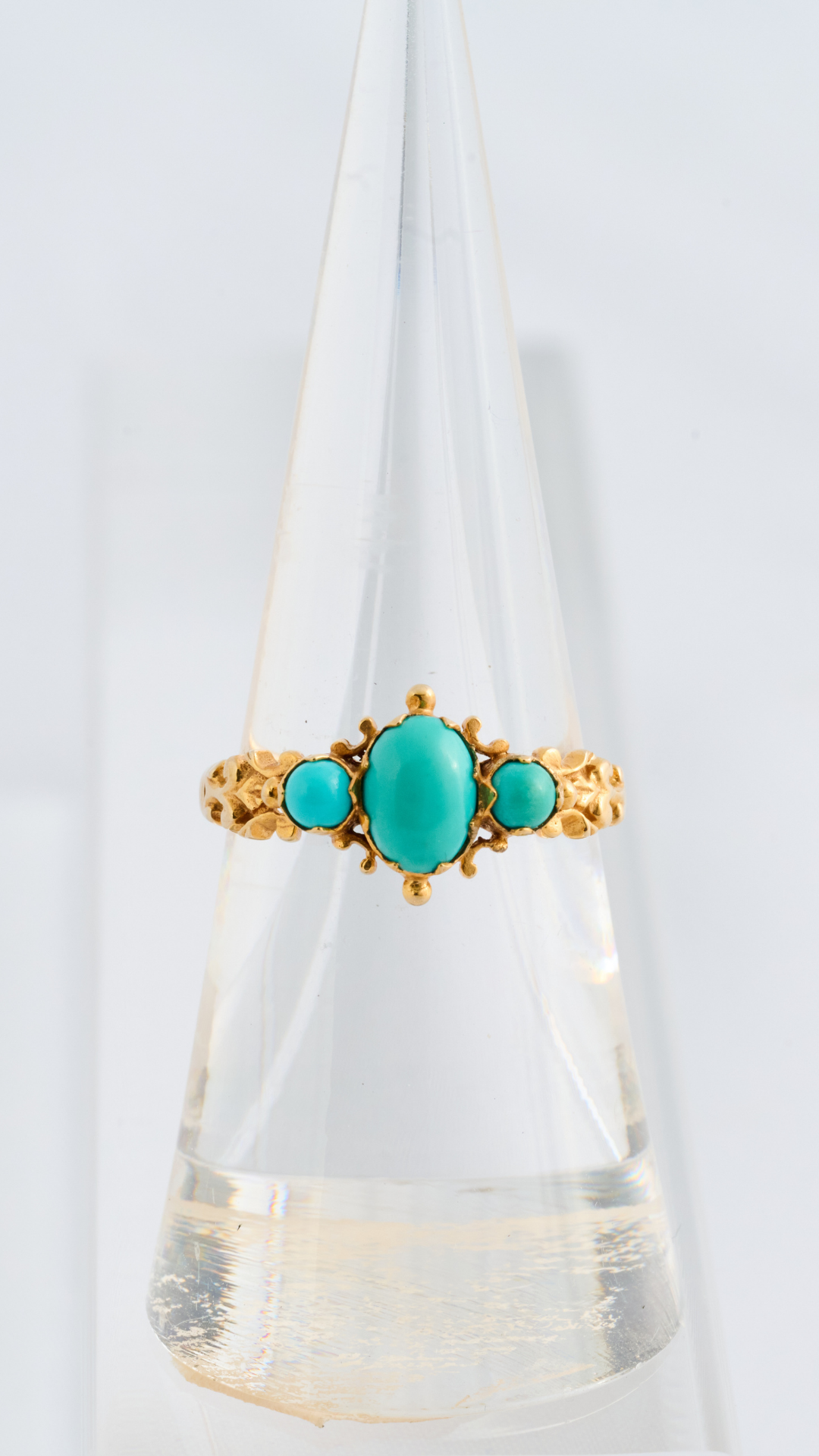 9ct Gold Turquoise Ring