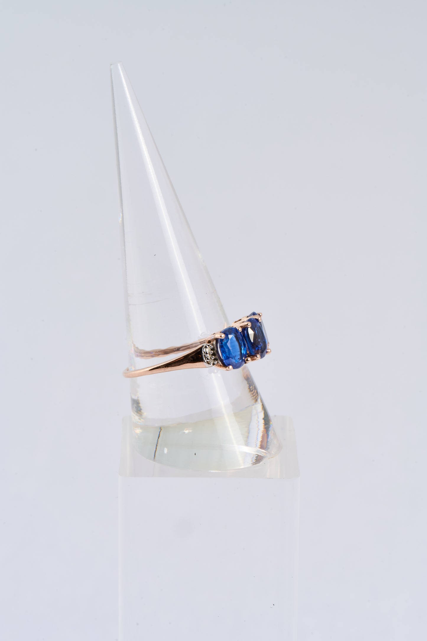 180 Diamond Sapphire Dress Ring