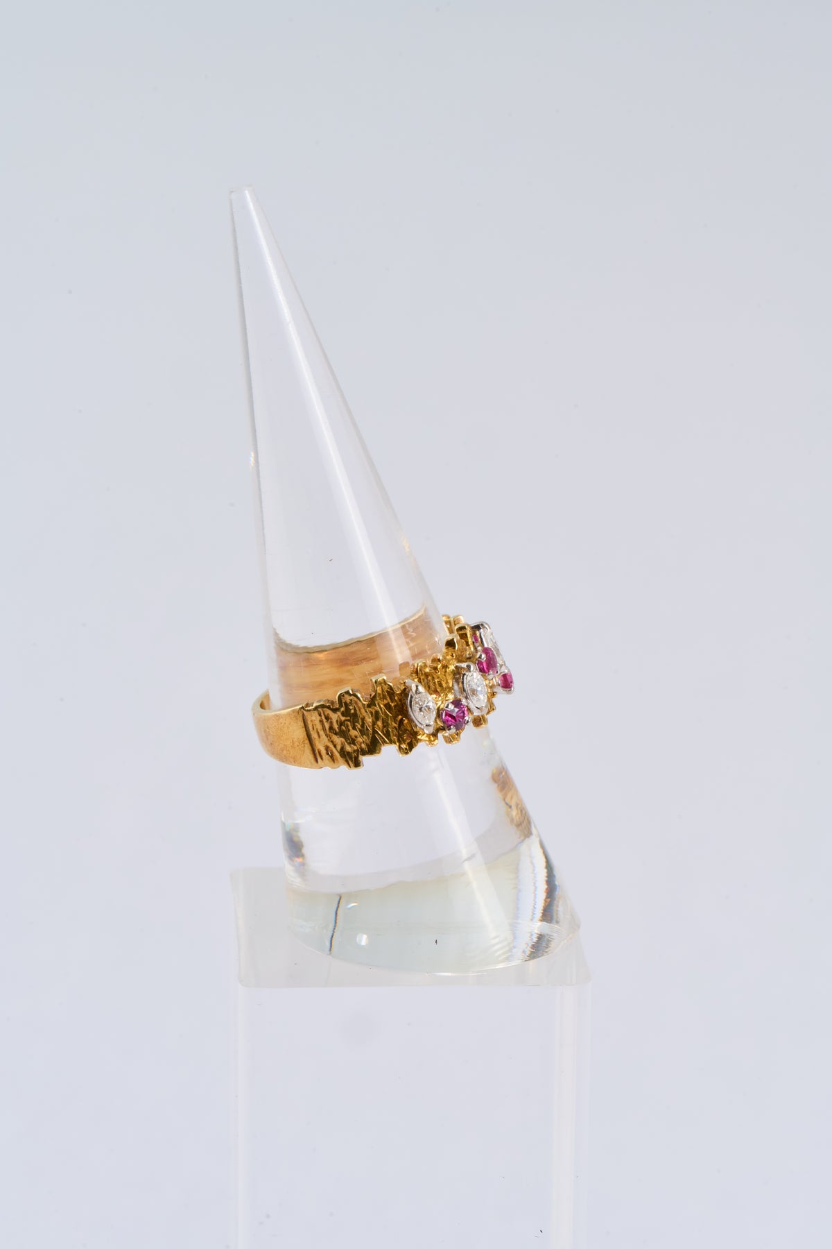 20 Marquise Cut Ruby Diamond Ring