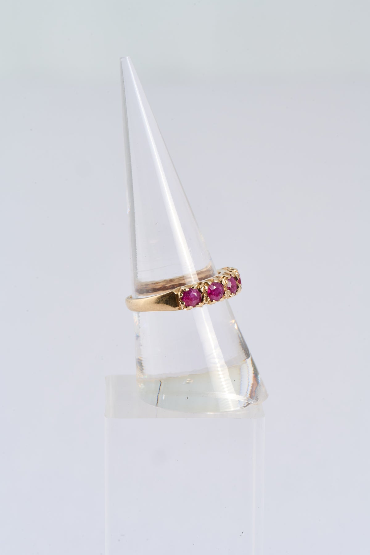 608 Gold Ruby Ring
