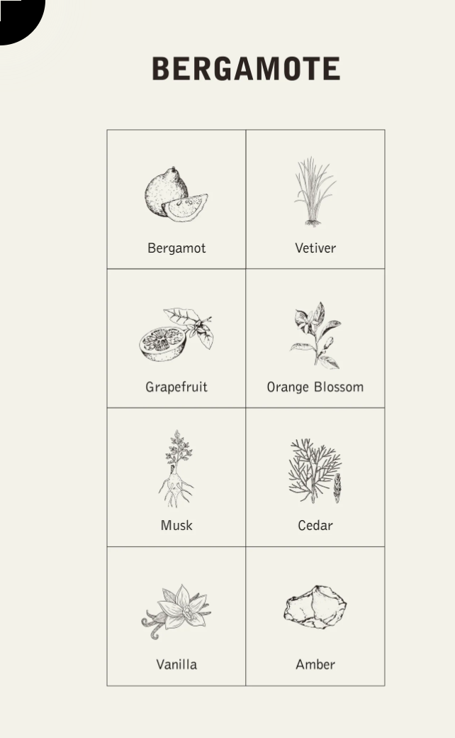 Bergamote 100ml Perfume