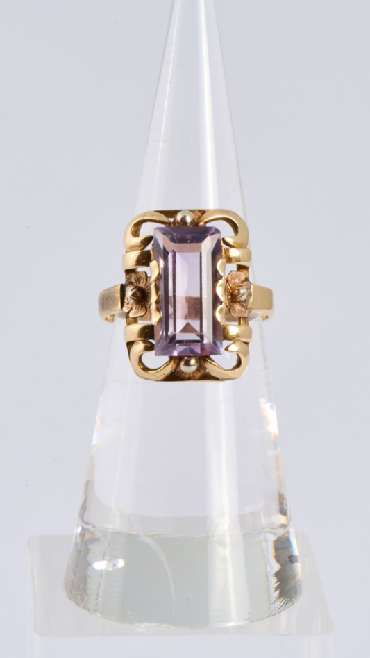 1163 Amethyst Dress Ring