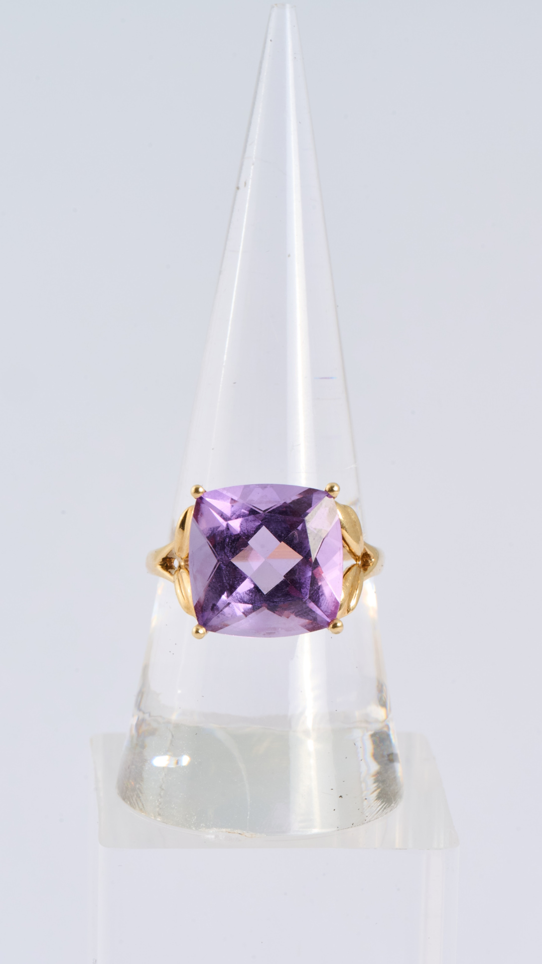 Amethyst 14KT S8 Ring