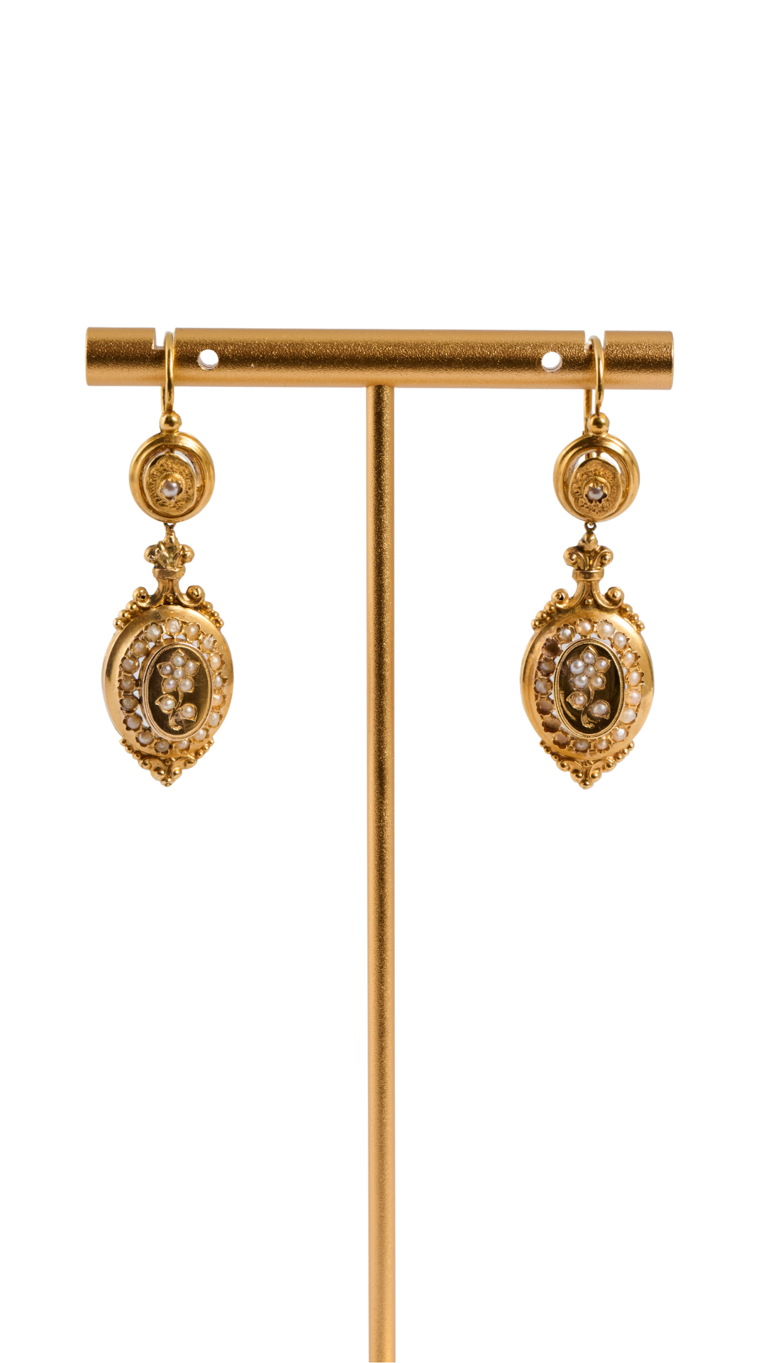 33 French Pearl Drop Earrings
