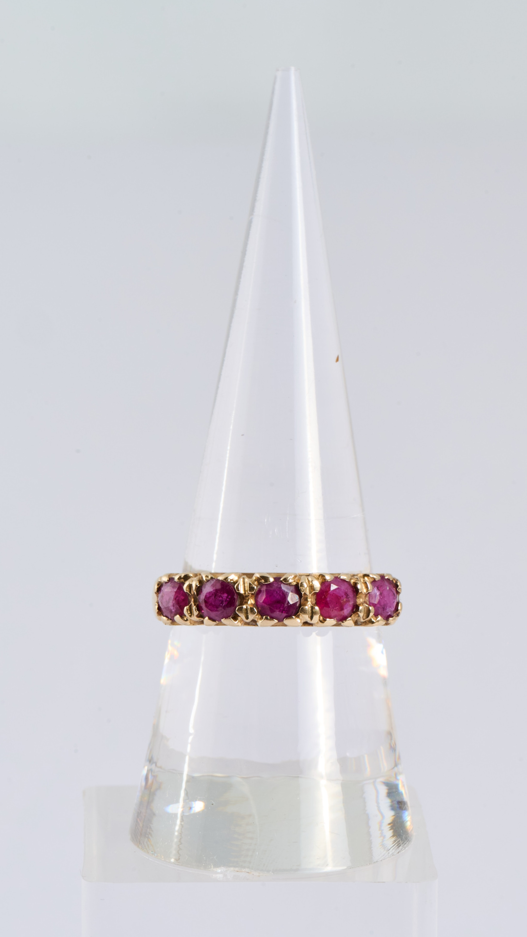 608 Gold Ruby Ring