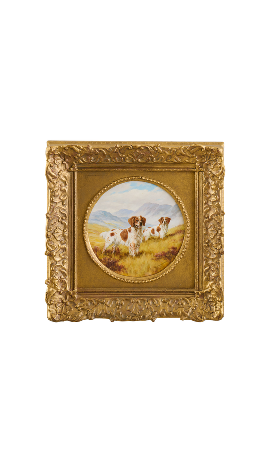 SFA460 Spring Spaniels in the Mountains Painting