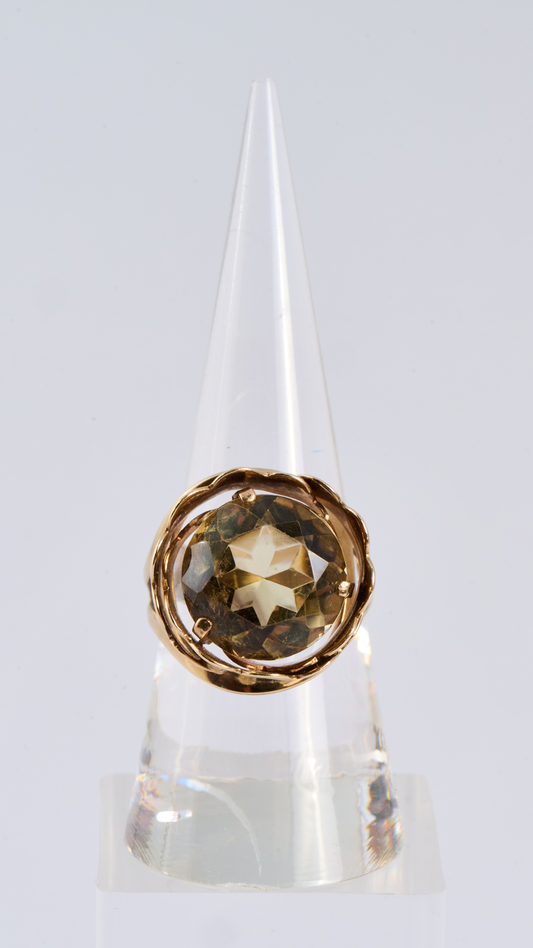813 Citrine Ring