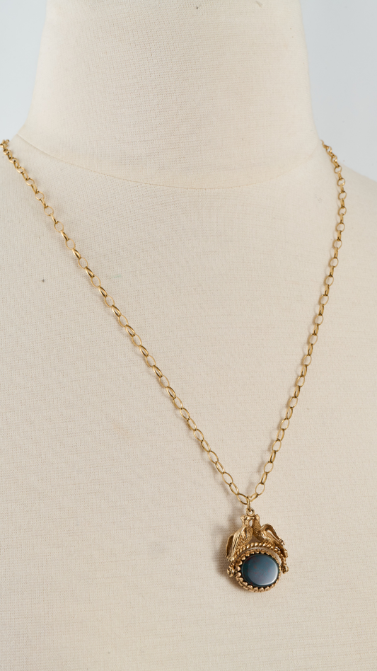 LoveBirds Watch Fob Necklace