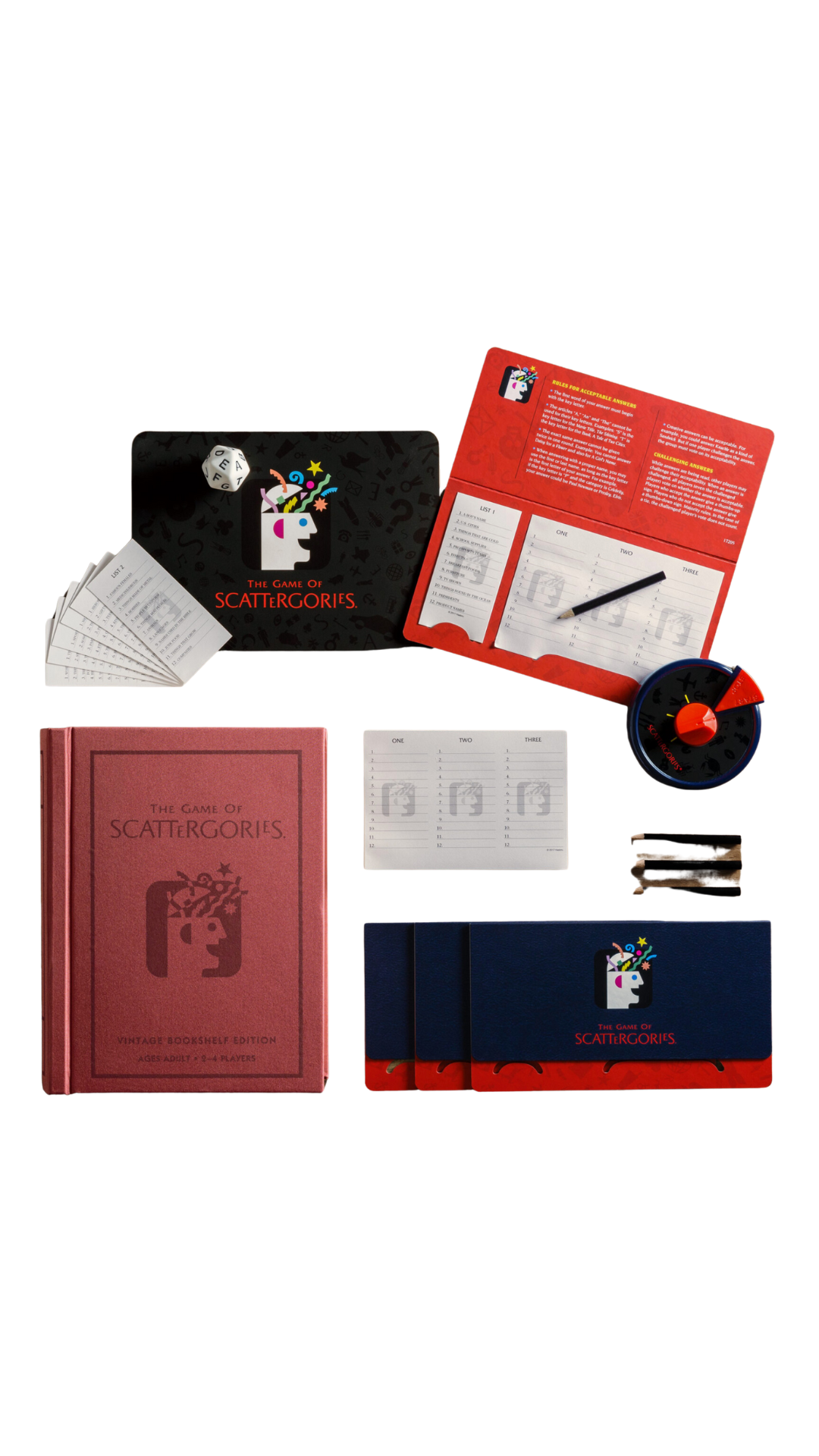 Scattergories Vintage Game