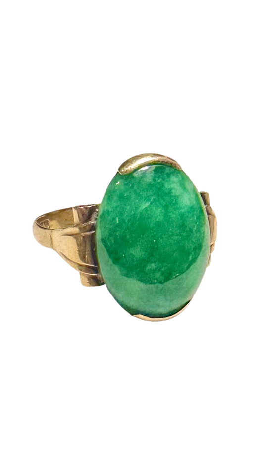 939 Jade Single Stone Ring