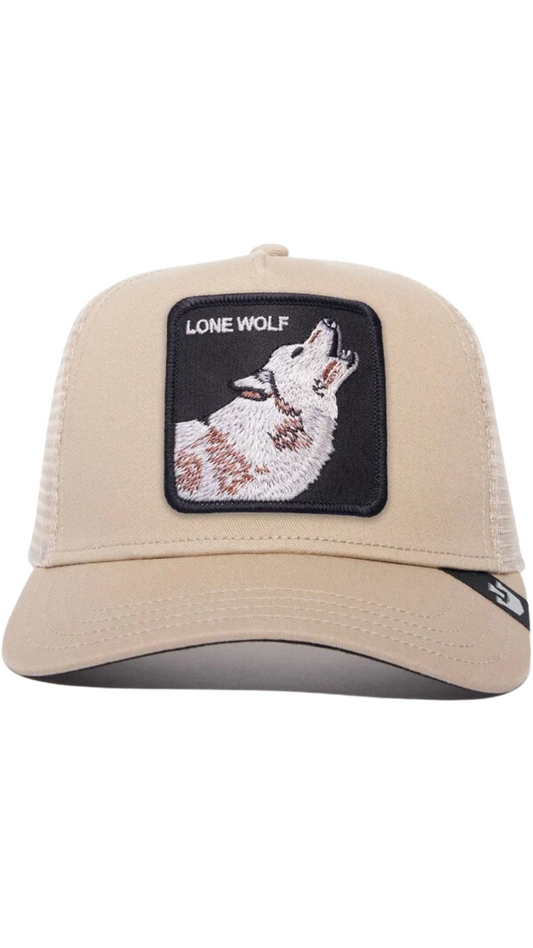 Khaki The Lone Wolf Hat